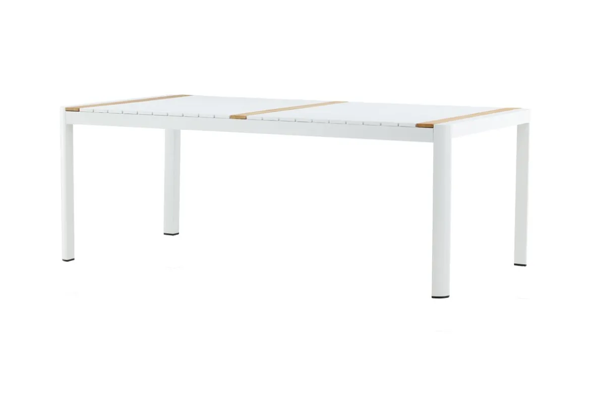 Gartentisch Nuru - Teakholz und Aluminium für Stabilität und Langlebigkeit