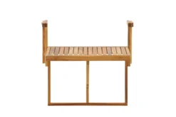 Gartentisch Seraya - mit praktischer Klappfunktion aus Akazienholz für Balkone