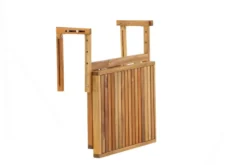Gartentisch Seraya - mit praktischer Klappfunktion aus Akazienholz für Balkone
