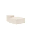 Gartentisch Set Zenvia - in Beige aus Aluminium und Polypropylen