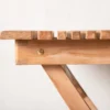 Gartentisch Taneva - ein klappbarer Tisch aus hochwertigem Teakholz