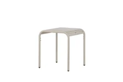 Gartentisch Tehani - leichter, beiger Cafétisch aus Aluminium