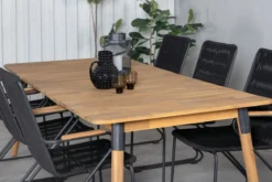 Gartentisch Ziwa - ein rechteckiger Esstisch aus Akazienholz