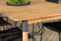 Gartentisch Ziwa - ein rechteckiger Esstisch aus Akazienholz