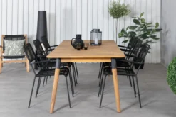 Gartentisch Ziwa - ein rechteckiger Esstisch aus Akazienholz
