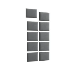 Gepolstertes Wandpaneel - Set Samt 100x200 cm