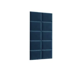 Gepolstertes Wandpaneel - Set Samt 100x200 cm