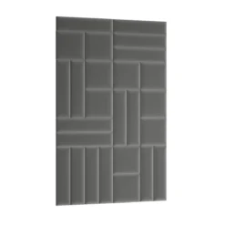 Gepolstertes Wandpaneel - Set Samt 120x195 cm