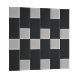 Gepolstertes Wandpaneel - Set Samt 180x180 cm
