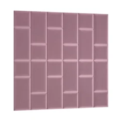 Gepolstertes Wandpaneel - Set Samt 180x180 cm