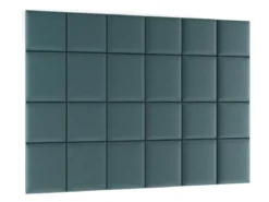 Gepolstertes Wandpaneel - Set Samt 240x180 cm