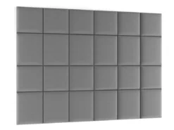 Gepolstertes Wandpaneel - Set Samt 240x180 cm
