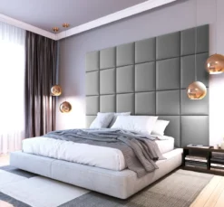 Gepolstertes Wandpaneel - Set Samt 240x180 cm