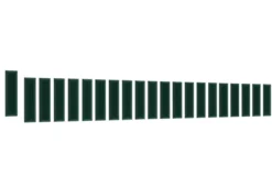 Gepolstertes Wandpaneel - Set Samt 210x90x60 cm