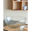 Glasschale Levi – recyceltes Glas mit strukturierter Oberfläche