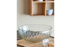 Glasschale Levi – recyceltes Glas mit strukturierter Oberfläche