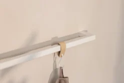 Handtuchhalter Vana – minimalistisch, rund oder eckig, drei Breiten