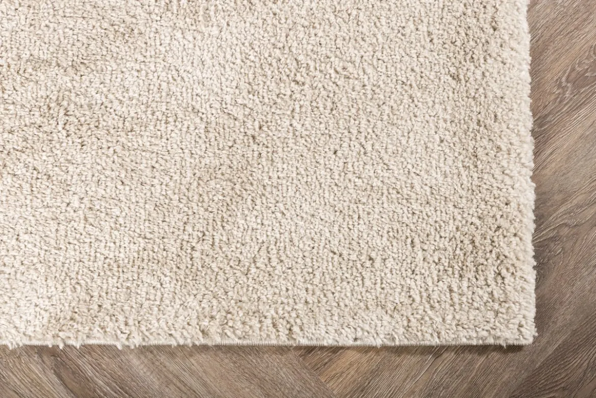 Hochflorteppich Oden – in drei Farben aus Polypropylen & Jute