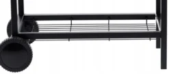 Holzkohlegrill BarrelPro – Grillwagen mit Deckel, Thermometer & Ablagen