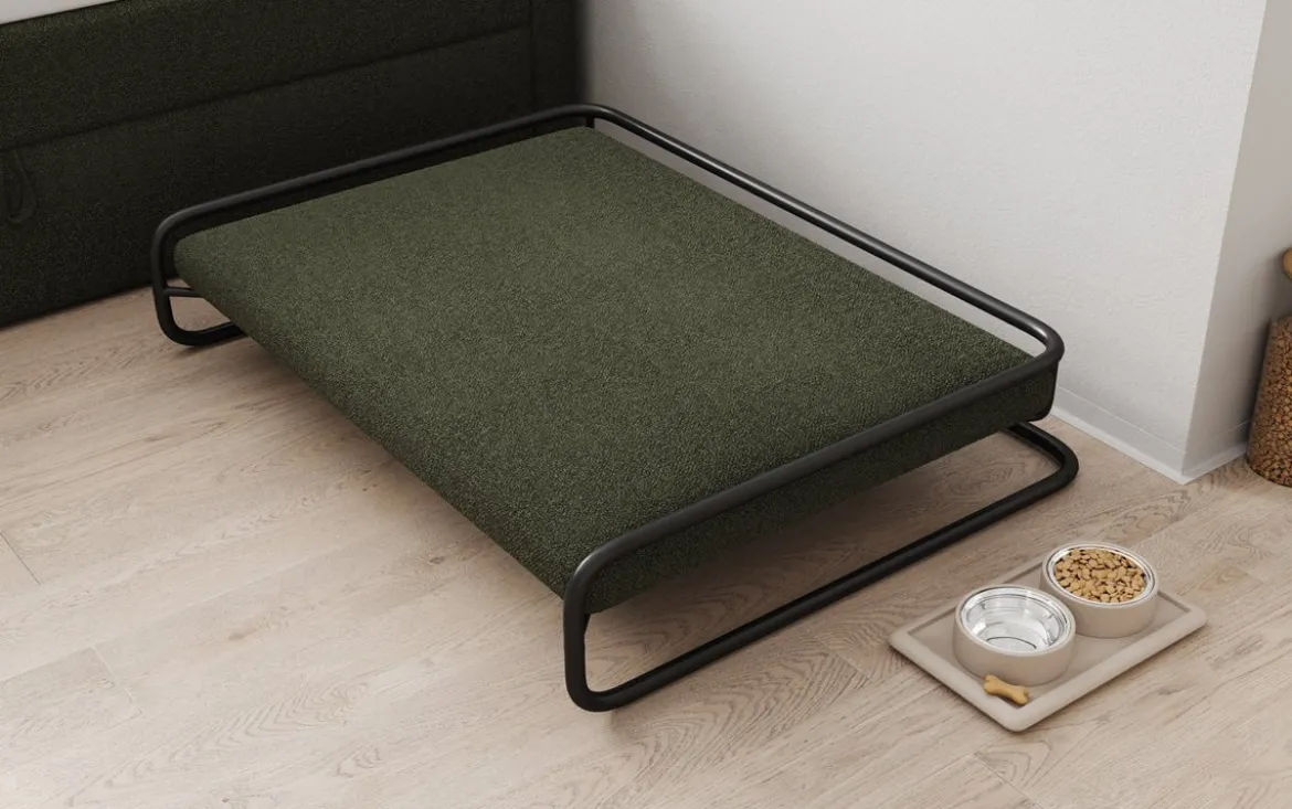 Hundebett Arlo 110×80cm in Bouclé