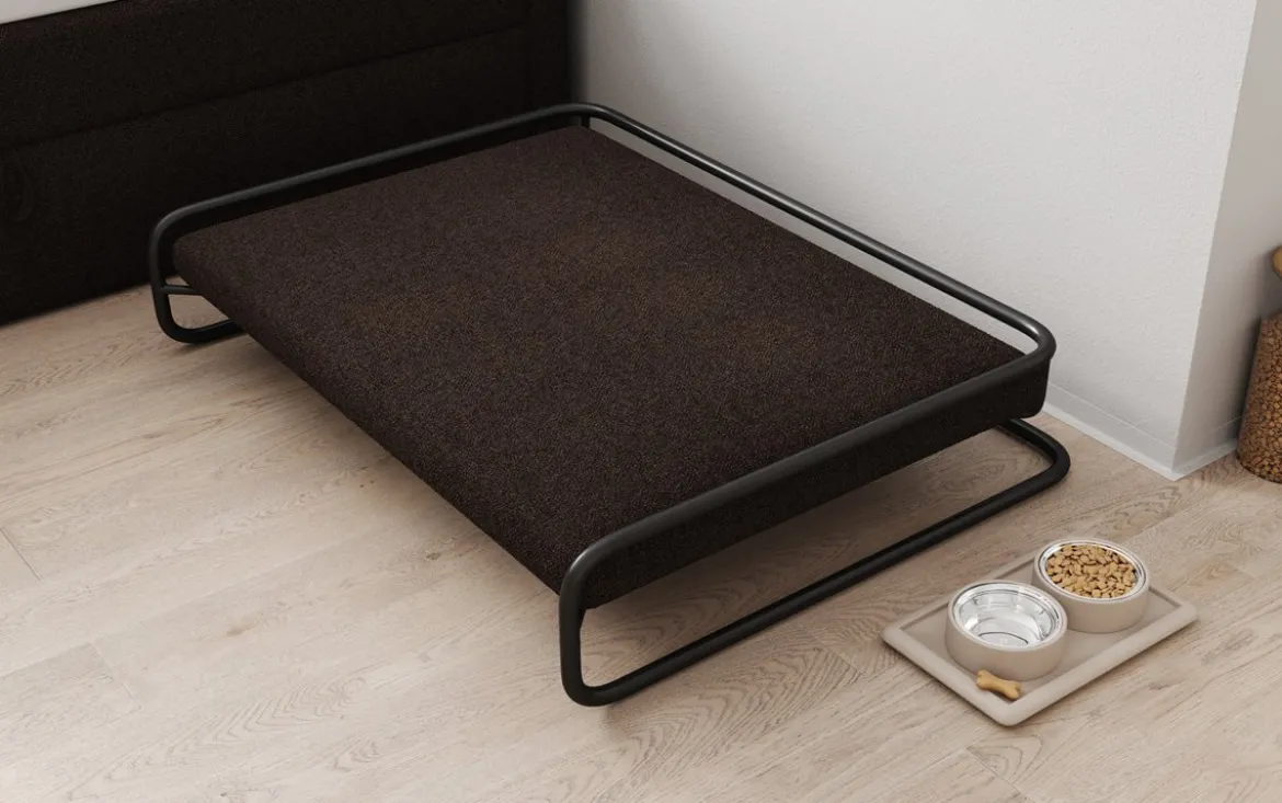 Hundebett Arlo 110×80cm in Bouclé