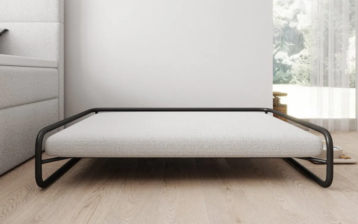 Hundebett Arlo 110×80cm in Bouclé