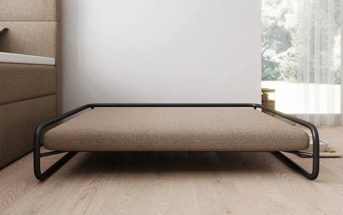 Hundebett Arlo 110×80cm in Bouclé