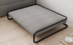 Hundebett Arlo 80 × 100 cm in Bouclé