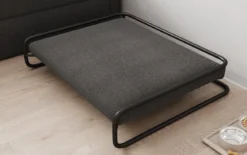 Hundebett Arlo 80 × 100 cm in Bouclé