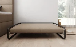 Hundebett Arlo 80 × 100 cm in Bouclé
