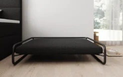 Hundebett Arlo 80 × 100 cm in Bouclé