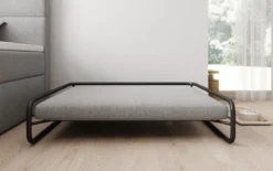 Hundebett Arlo 80 × 100 cm in Bouclé