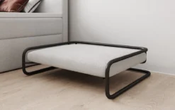 Hundebett Arlo 80 × 60 cm in Bouclé