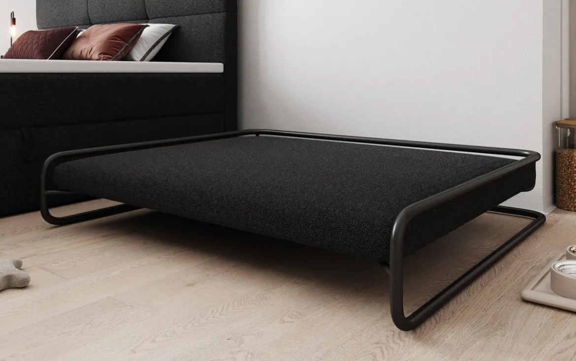 Hundebett Arlo 100×120 cm in Bouclé