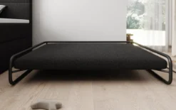 Hundebett Arlo 100×120 cm in Bouclé