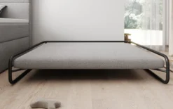Hundebett Arlo 100×120 cm in Bouclé