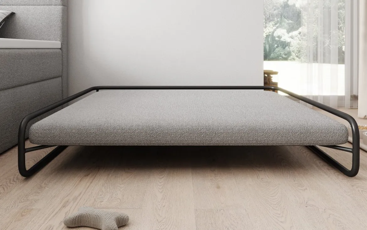 Hundebett Arlo 100×120 cm in Bouclé