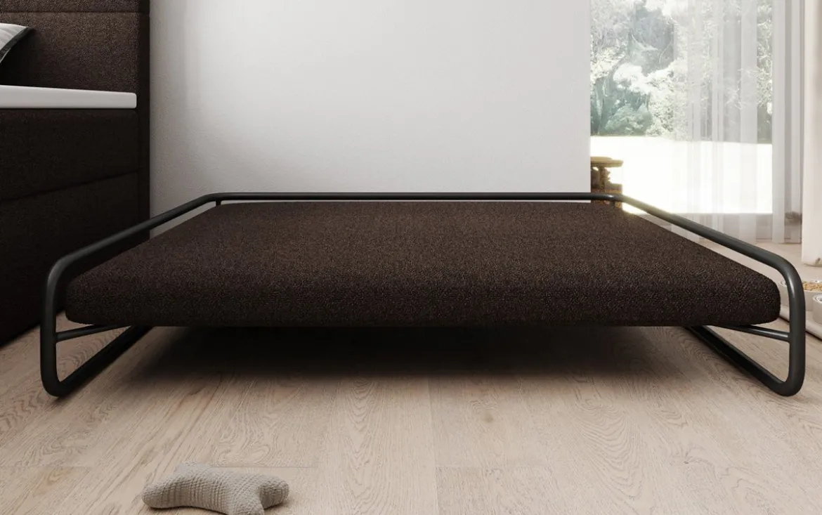 Hundebett Arlo 100×120 cm in Bouclé