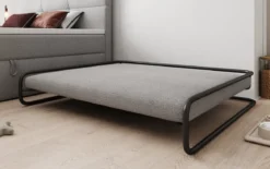 Hundebett Arlo 100×120 cm in Bouclé