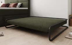 Hundebett Arlo 100×120 cm in Bouclé