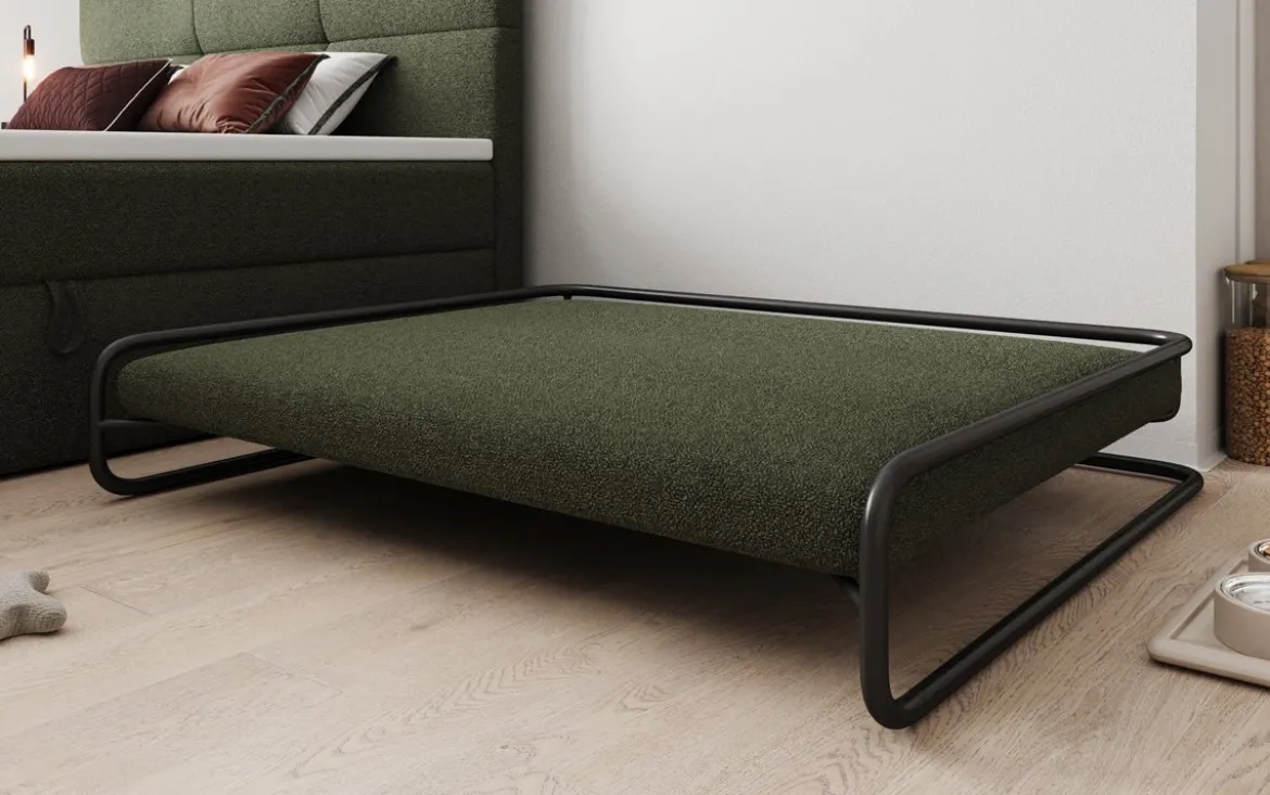 Hundebett Arlo 100×120 cm in Bouclé