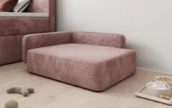 Hundebett BelloCouch 80 × 60 cm in Cord