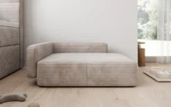 Hundebett BelloCouch 80 × 60 cm in Cord