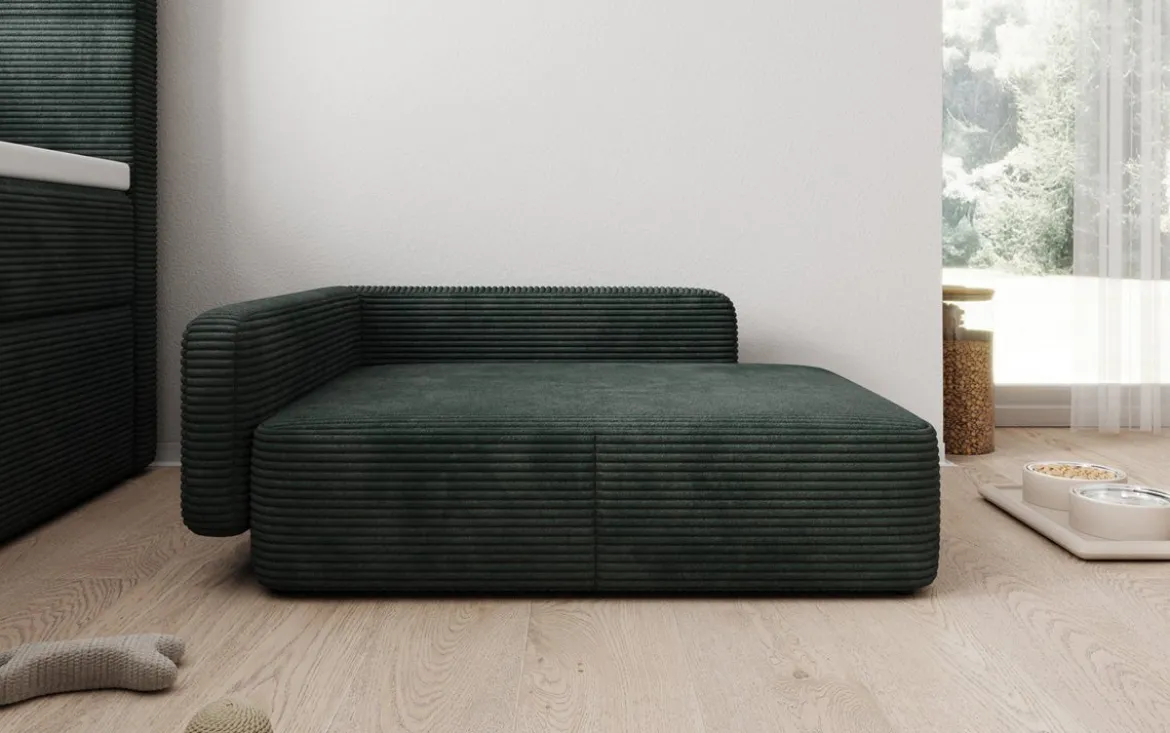 Hundebett BelloCouch 80 × 60 cm in Cord