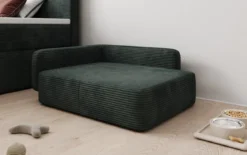 Hundebett BelloCouch 80 × 60 cm in Cord