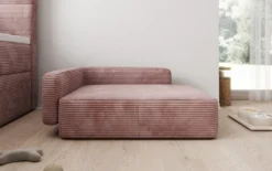 Hundebett BelloCouch 80 × 60 cm in Cord