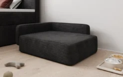 Hundebett BelloCouch 80 × 60 cm in Cord
