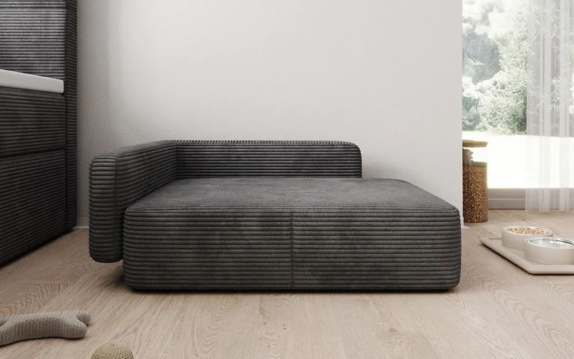 Hundebett BelloCouch 80 × 60 cm in Cord
