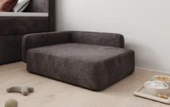 Hundebett BelloCouch 80 × 60 cm in Cord