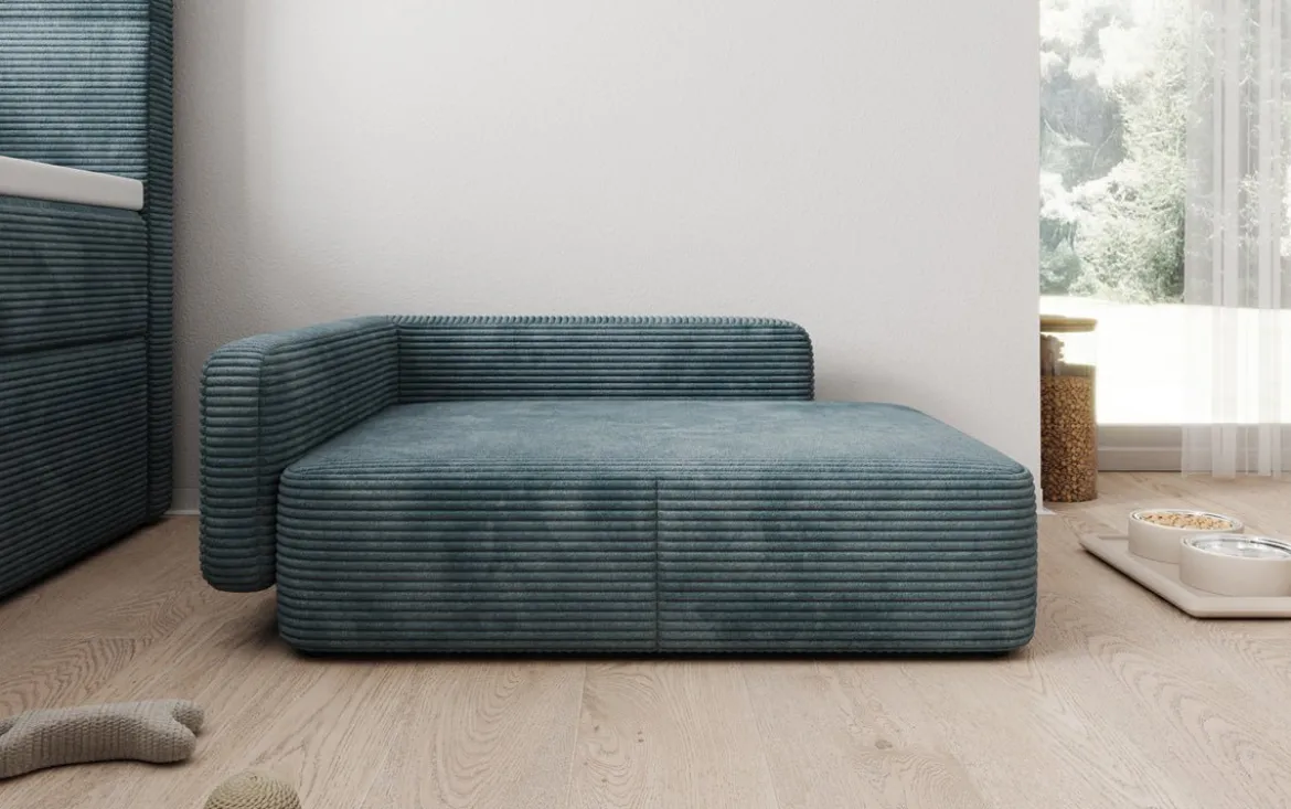 Hundebett BelloCouch 80 × 60 cm in Cord